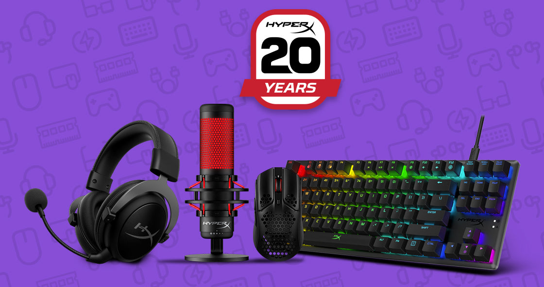 Hyperx All HyperX Celebrates 20 Years of Gaming – HyperX AU