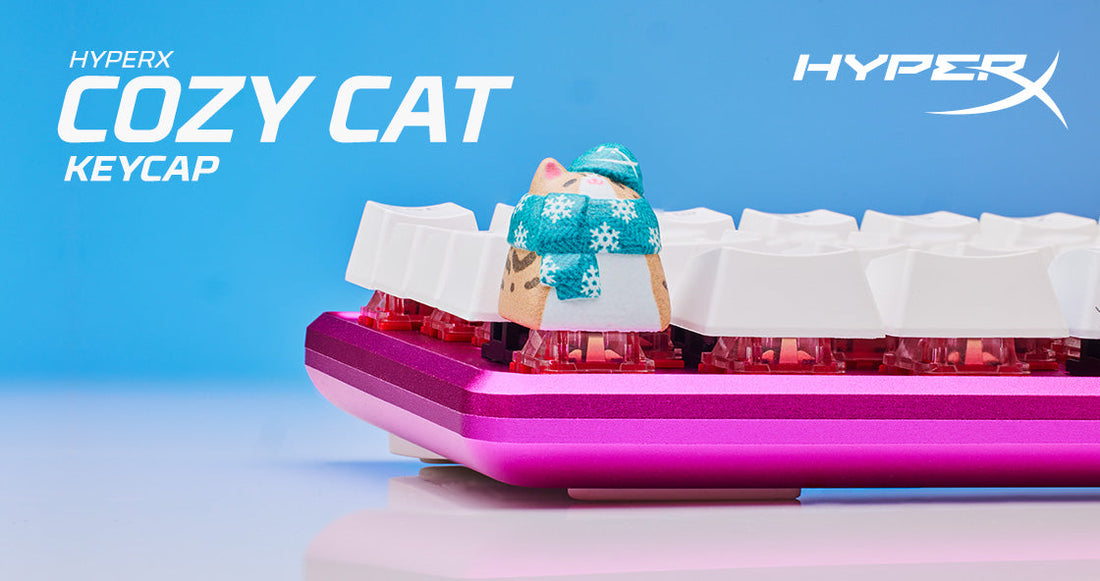 HyperX’s “Coco” the Cozy Cat Collectable Keycap Arrives Soon for Gamers, Streamers and Cat Enthusiasts – First 3D Printed Drop by Mainstream Gaming Brand
