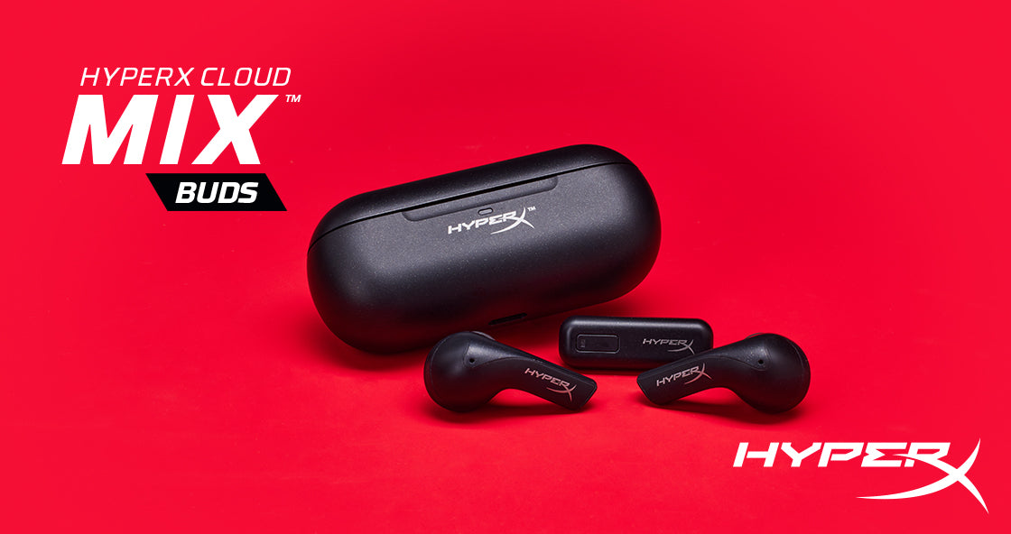 Hyperx Mix HyperX Reveals Cloud MIX Buds True Wireless In-ear Gaming Headset with ...