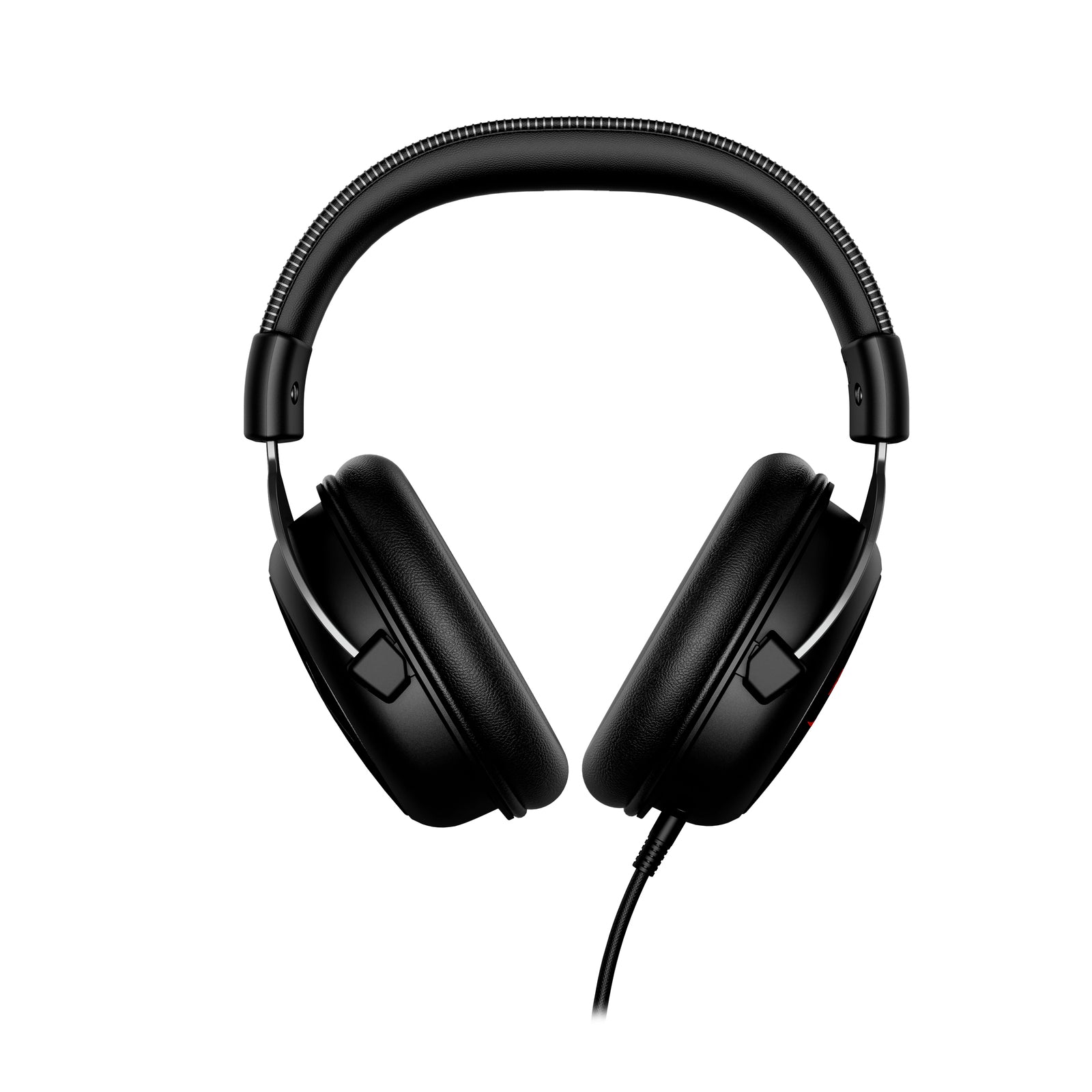 Vista frontal do HyperX Cloud II Gun Metal