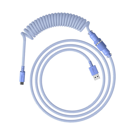 HyperX USB-C Coiled Cable Light Green-White