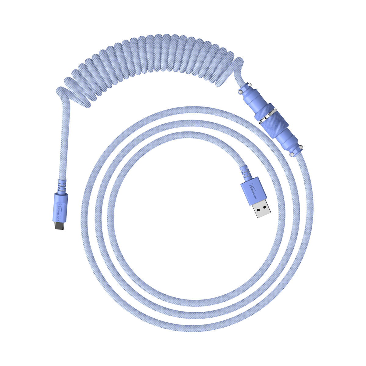 HyperX USB-C Coiled Cable Light Purple